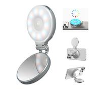 TELESIN 4-in-1 Magnetic RGB Selfie Ring Light with Phone Stand