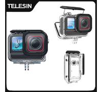 TELESIN 45M Waterproof Case For Insta 360 Ace pro Underwater Diving Housing Cover Protective case Action Camera Accessories