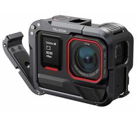 TELESIN Aluminum Alloy Protective Frame Case for Insta 360 Ace Pro 2/Ace Pro, Quick-Release Metal Cage Protective Frame Housing Sleeve with 1/4" Screw and Cold Shoe, Ace Pro/Ace Pro 2 Accessories