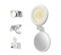 TELESIN Aura Zoom Fill Light, Zoomable Phone Light for Content Creation | Spot-to-flood beam control for nail art, jewelry, food, portraits and close-up videos, with 2500K-6500K dimming
