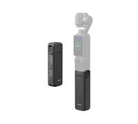 TELESIN Battery Handle Grip for DJI Osmo Pocket 4P/4/3 5000mAh | Extended Runtime 1.3X, Supports Charging While Recording, Compact Power Grip for Travel Vlogging and Outdoor Shooting