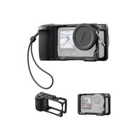 TELESIN Bluetooth Remote Grip Kit for DJI Osmo Action 6 | Quick Release Camera Cage with Wireless Control Handle, Custom Dial for Zoom & Mode Switching, Aluminum Alloy Vlog Rig