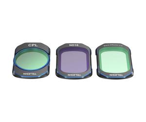 Telesin Filter Kit CPL+ND16+Diffusion for DJI Osmo Pocket 3