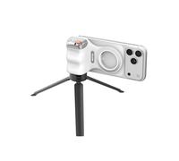 TELESIN Fun Shot Magnetic Phone Camera Grip + Metal Tripod Bundle Creator Kit Compatible with iPhone Magsafe & Android with Detachable Wireless Rechargeable Shutter Button - Ergonomic Camera Grip