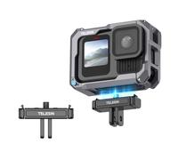 TELESIN Magnetic Adapter Mount for Go Pro Hero 13, Black, Quick Release Adapter with Connector Adapter - Hero13 Accessories, Clip-on Tripod, Vlogging