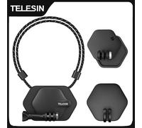TELESIN Magnetic Camera Neck Holder Mount Hanging Bracket Quick Release for GoPro 12 11 10 Action 4 insta360 X3 Action Cameras