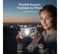 Telesin Magnetic Flash & Ring Light MagSafe - Titanium