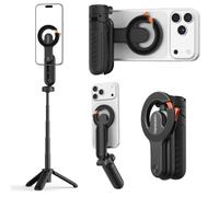 TELESIN Magnetic Mini Phone Camera Grip with Selfie Stick Tripod