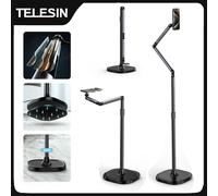 TELESIN Magnetic Mobile Phone Floor Stand Cantilever Live Broadcast Tablet Bracket Lifting Bracket Universal Mobile Phone Holder Phone Floor Stand