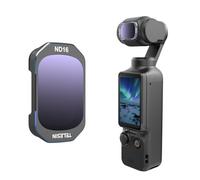 TELESIN Magnetic ND16 Filter Compatible with DJI Osmo Pocket 3 Accessories, Multi-Coated Optical Glass - Neutral Density Polarizing HD Ultra Thin Lens Filter, Action Camera Accessories