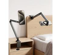 TELESIN Magnetic Phone Holder for Desk & Bed, Strong Magnetic Tablet Stand