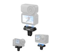 TELESIN Magnetic Quick Release Adapter Mount for DJI Osmo Nano, Adapter Base for DJI Osmo Nano Accessories, with Dual-Direction Magnet, HyperMagnetic Force&Metal Latches, Shock-Absorbing Silicone Pad