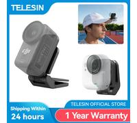 TELESIN Magnetic Quick Release Cap Hat Clip Mount Adjustable Angle For DJI OSMO Nano Insta360 Go Ultra Action Camera Accessories