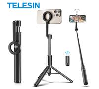 TELESIN Magnetic Selfie Stick Tripod with Remote For Cellphone For iPhone 16 15 14 13 12 Pro Max For HUAWEI XIAOMI SAMSUNG For all smartphones