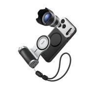 TELESIN Master Grip 3.5X Tele Lens Kit for iPhone 18 Pro Max, 400mm Reach | 7m+ Focus, 3200mAh Wireless Charging, Balanced Handheld Design, Long-Tele EIS, DSLR-Style Controls for Wildlife & Sports