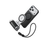 TELESIN Master Grip for iPhone 18 Pro, DSLR-Style MagSafe Grip | 3200mAh Wireless Charging, Two-Stage Shutter, Zoom Lever, Custom Dial, CNC Thumb Rest, Anti-Slip Grip & Reef Color App