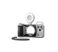 TELESIN Master Grip Kit for iPhone 17 Pro Max, Magnetic Phone Camera Grip with C03 Selfie Light+ UV Filter+ Black Mist 1/4 Filter + Graphene Case, Creator Combo Built Wireless Charging - Handle Grip