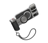 TELESIN Master Grip Kit for iPhone 17 Pro Max, Magnetic Phone Camera Grip with C03 Selfie Light+ UV Filter+ Black Mist 1/4 Filter + Graphene Case, Creator Combo Built Wireless Charging - Handle Grip