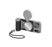 TELESIN Master Grip Kit for iPhone 17 Pro Max, Magnetic Phone Camera Grip with C03 Selfie Light+ UV Filters, Creator Kit Built-in 3200mAh Battery Wireless Charging - Cooling Graphene Case, Handle Grip
