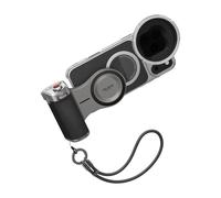 TELESIN Master Grip Kit for iPhone 17 Pro Max, Magnetic Phone Camera Grip with C03 Selfie Light + UV Filters +VND Filters, Creator Combo Built Wireless Charging - Cooling Graphene Case - Handle Grip