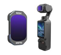 TELESIN ND256 Filter for DJI Osmo Pocket 3 Accessories, Magnetic Installation, Multilayer Optical Glass for Pocket 3, Dynamic Blur Control, Precise Exposure Balance