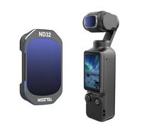TELESIN ND32 Magnetic Filter Compatible with DJI Osmo Pocket 3 - Ultra Thin Multi-Layer HD Optical Glass Neutral Density Filter Accessory for Action Camera