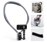 TELESIN Neck Phone Holder - POV/Vlog Neck Mount with Chest Strap - Hands Free Selfie Mount for iPhone, Samsung, Google Pixel, and All Phones