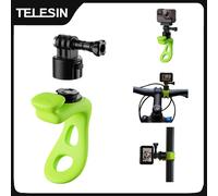TELESIN Quick release Action Camera Mount Silicone Adjustable Mini Soft Bracket For Gopro Insta360 DJI Action Camera Accessories