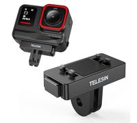 TELESIN° Quick Release Magnetic Adapter Mount for Insta360 Ace/Ace Pro with Adapter Connection for Insta 360 Ace/Ace Pro, Magnetic Adapter Mount with Two Claws Accessories