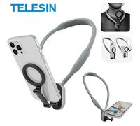 Telesin Neck Mount magnetic with MagSafe for smartphone, grey | ✅ 5 years warranty