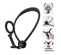 TELESIN SE 2.0 Neck Mount Set, Magnetic Phone Holder for iPhone Android | Chest Strap Hand Free POV Video Phone Stand for iPhone 17 16 15 14 13 12 Samsung Android Go ro DJI Insta360 Action Cameras