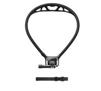 TELESIN SE 3.0 Action Camera Neck Mount, Wider Hands-Free POV Holder, Black | Breathable flexible neck mount with magnetic lock, chest strap, 360° adjustment for comfortable/stable hands-free POV filming