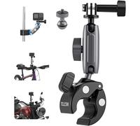 TELESIN Universal Handlebar Tube Clamp Mount for Sport Cameras (Aluminium)