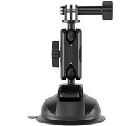 TELESIN Universal Suction Cup Holder with Phone Holder and Action Camera mounting TE-SUC-012