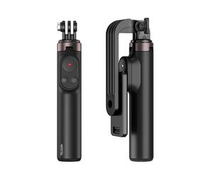Telesin Vlog-Selfie Stick for GoPro w/ Bluetooth Remote and Phone Mount