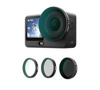 TELESIN VND CPL UV Filter Kit for DJI Osmo Action 6 | VND2-32, CPL and UV filters | Snap-on multi-coated optical glass for travel, sports and cinematic video