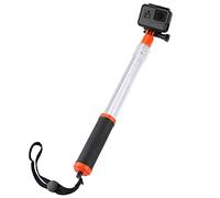TELESIN Waterproof Transparent Floating Monopod Extendable Selfie Stick for GoPro Hero 9/8/7/6/5/4 Osmo Action Insta360