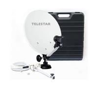 Telestar CampSat Go 35cm Camping Satellite Dish Kit Single Output LNB 10m Cable