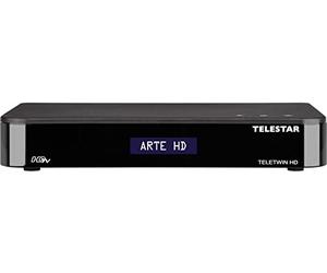 Telestar HD 7i twin Sat Receiver HDTV Twin schwarz Satellite Full HD Black