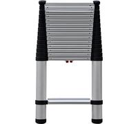 Telesteps 1800EP OSHA Compliant 18 ft Reach Professional Wide Step Telescoping Extension Ladder
