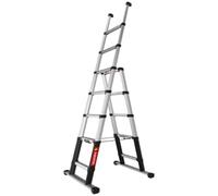 Telesteps 2.3m Aluminium Telescopic Combi Line Ladder - Max Height 3.1m