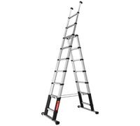 Telesteps 3m Aluminium Telescopic Combi Line Ladder - Max Height 3.8m
