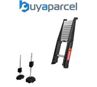 Telesteps 72241-781 Prime Line Telescopic Ladder With Stabilisers 4.1M