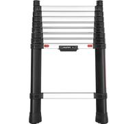 Telesteps Prime Line 3m Aluminium Telescopic Ladder with Deployable Stabilsers - Max Height 3.8m