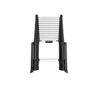 Telesteps PrimeLine 7224100781 Telescopic Ladder with Stabiliser/Aluminium Ladder 4.1 m