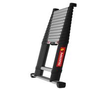 Telesteps Prime Line Telescopic Ladder with Stabilisers 4.1m, Grey