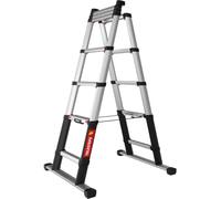 Telesteps 2.3m Aluminium Telescopic Combi Line Ladder - Max Height 3.1m