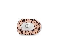 TELETIES - Medium Flat Round Clip - Strong Grip, Bendable Teeth, Comfortable Curved Design - Ideal for Medium-Thick Hair - For All Hair Textures - Blonde Tortoise