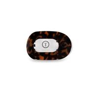 TELETIES - Small Flat Round Clip - Strong Grip, Bendable Teeth, Comfortable Curved Design - For Lying Down, Yoga, Driving & More - Ideal for Thin-Medium Hair - For All Hair Textures - Tortoise
