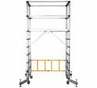 Teletower - Telescopic Scaffold Tower - One Man Operation - Work up to 4m